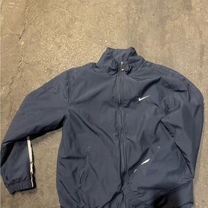 Nike Men's Dark Blue Windbreaker